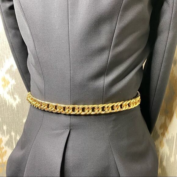 Ralph Lauren Made in Italy Black Cropped Tuxedo Gail Tailcoat - Picture 15 of 16